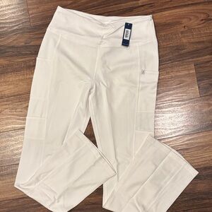 Women's Jaanu white scrub pants size S